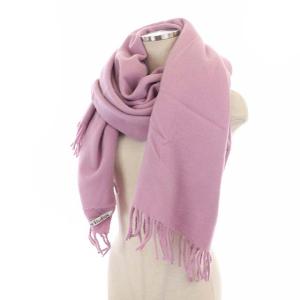 Acne Studios ウールフリンジストール ピンク