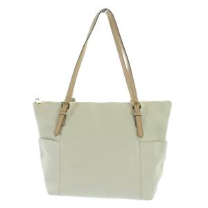 MICHAEL KORS トートバッグ レザー 白 ホワイト