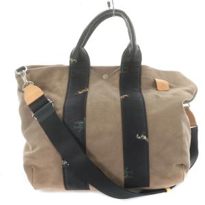 russet WOODLANDER ショルダーバッグ ハンドバッグ 2way スエード 茶色 ブラウン