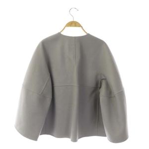 Drawer 19AW ウールケヌキノーカラージャケット 36 グレー