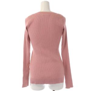 AURALEE ロンハーマン別注 リブクルーネックニット カットソー 長袖 プルオーバー