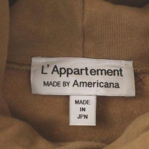 AMERICANA L'Appartement別注 Hooded Parka フーデッドパーカー スウェット 長袖 フード 裏毛 プルオーバー