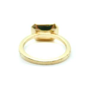 SWAROVSKI NO REGRETS リング 指輪 ストーン 13号 ゴールド色