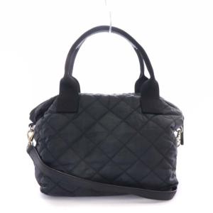 kate spade new york キルティングバッグ ハンドバッグ ショルダーバッグ 2WAY 黒 ブラック