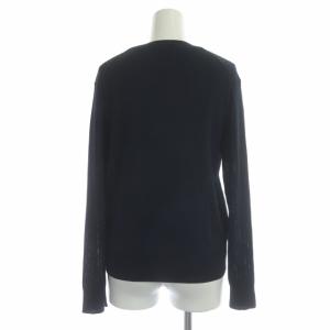 23区 20SS アンサンブル ニット シンセティックファイバー カーディガン カットソー 40 ネイビー