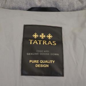 TATRAS LTA17A4571 LAVIANA ダウンコート ラクーンファー 02 グレー