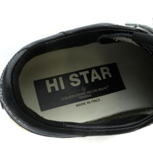 GOLDEN GOOSE HI STAR スニーカー USED加工 レザー 36 ブラック