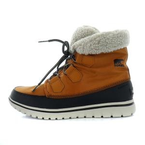 SOREL COZY CARNIVAL ブーツ ショートブーツ ボア 25cm 茶 ブラウン 黒 ブラック