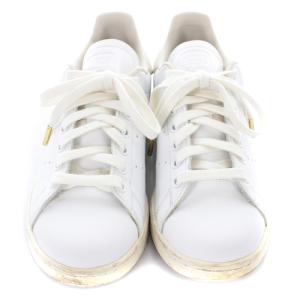adidas Originals 21AW TOMORROWLAND スタンスミス スニーカー レザー ロゴ 23.5cm 白 ホワイト GW6215