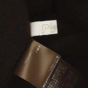 Plage ニット カシミヤ セーター 長袖 プルオーバー タートルネック ブラウン