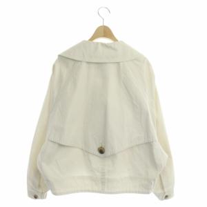 GRACE CONTINENTAL ドルマントレンチジャケット ショート丈 34 キナリ