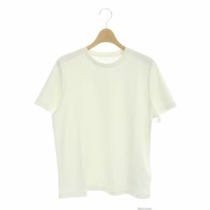 AMERI EMBOSS LOGO TEE Tシャツ カットソー 半袖 クルーネック F 白 ホワイト