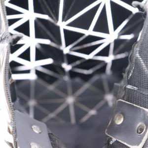PLEATS PLEASE ISSEY MIYAKE 6×6 トートバッグ ハンドバッグ 黒 ブラック