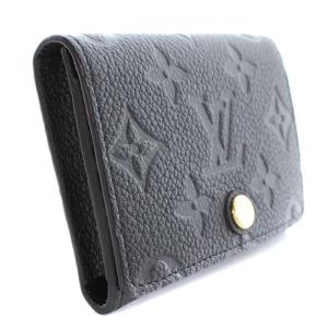 LOUIS VUITTON モノグラム アンプラント アンヴェロップ カルト カードケース 黒