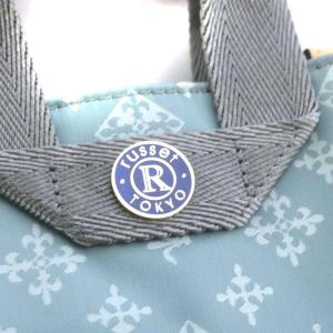 russet ウォレットバッグ ショルダーバッグ ハンドバッグ 2way モノグラム 総柄 ブルー