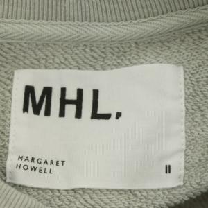 MHL. × LOOPWHEELER 21AW MHL別注 MHL.LIGHT LOOPBACK COTTON