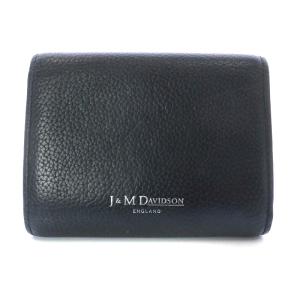 J&M DAVIDSON SMALL FOLDED WALLET WITH STUDS 財布 三つ折り