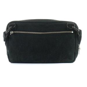 PORTER SMOKY ショルダーバッグ キャンバス ブラック