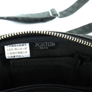 PORTER SMOKY ショルダーバッグ キャンバス ブラック