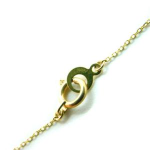 AHKAH ハートスターネックレス K18 イエローゴールド