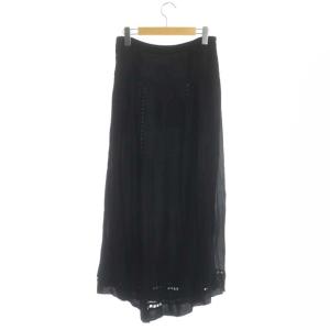 ISABEL MARANT ETOILE ロングスカート フレア 36 黒 ブラック