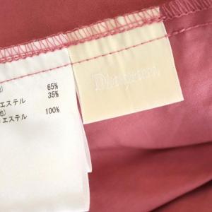 Diagram GRACE CONTINENTAL 22AW シャーリングワンピース ロング 五分袖 パフスリーブ ギャザー 36 ダスティピンク