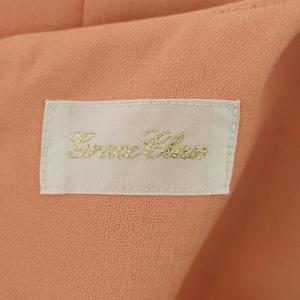 Grace Class 22SS リネンタッチジャンプスーツ オールインワン サロペット ワイドストレート 38 サーモンピンク