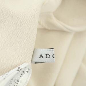 ADORE 22AW ドライストレッチフレアポンチョ ニット フレンチスリーブ 38 エクリュ