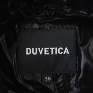 DUVETICA SIONED ダウンコート 総裏地 ジップアップ 38 ブラック