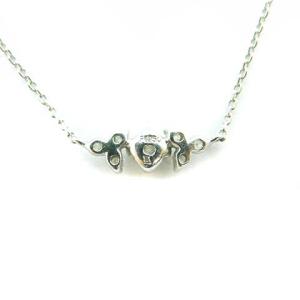 VENDOME AOYAMA ネックレス Pt850 WG ダイヤモンド 0.15ct ホワイトゴールド色