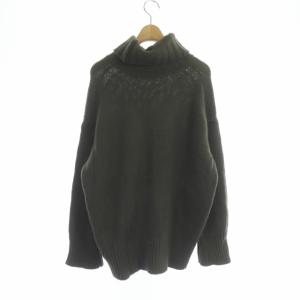 GALERIE VIE ファインウータートルネックニット セーター プルオーバー 長袖 S グレー