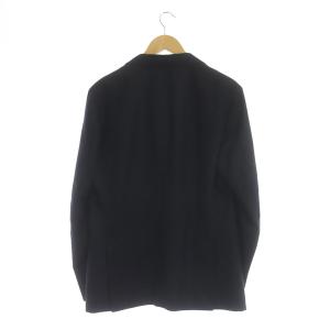 ESTNATION 2Bテーラードジャケット 総裏地 シルクモヘア混 48 ネイビー