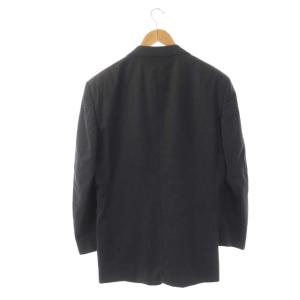 VALENTINO ウール テーラードジャケット 2B 総裏地 50REG チャコールグレー