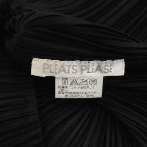 PLEATS PLEASE ISSEY MIYAKE イッセイミヤケ プリーツカットソー 3 ブラック
