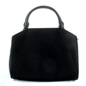 MICHAEL KORS サッチェル ミディアム ショルダーバッグ ハンドバッグ 2way レザー 黒 ブラック SH