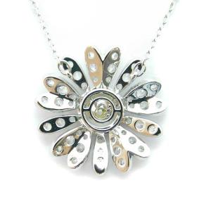 SWAROVSKI Eternal Flower ネックレス 花 フラワー シルバー色