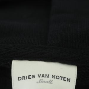 DRIES VAN NOTEN 21AW ノースリーブパーカー ベスト S 黒