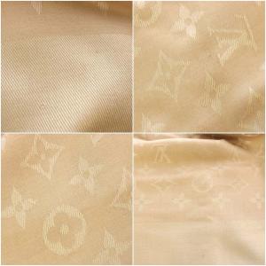 LOUIS VUITTON モノグラム ストール シルク 茶