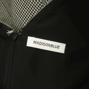MADISONBLUE 20SS ワンピース チェック フレア XS グレー