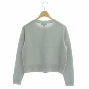 TOCCA 洗える JEWEL CASHMERE カーディガン ニット 長袖 カシミヤ ミントグレー