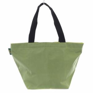 Hervé Chapelier 925N ナイロン舟型ショルダーL バッグ ハンドバッグ トートバッグ 緑 グリーン