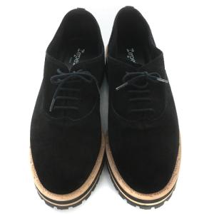 Repetto GORDON ゴードン スエード ドレスシューズ 38 24cm 黒 ブラック