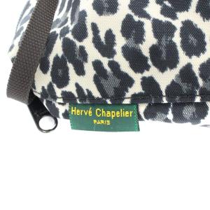 Hervé Chapelier グリーンレーベルリラクシング別注 EX Herve Chap ショルダーバッグ レオパード