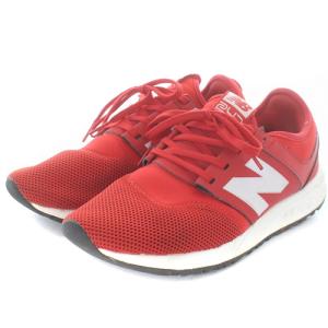 New Balance MRL247RW リバープール スニーカー 24.5cm レッド