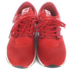 New Balance MRL247RW リバープール スニーカー 24.5cm レッド