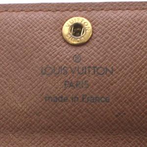LOUIS VUITTON モノグラム ミュルティクレ4 キーケース 4連 茶色 ブラウン M62631