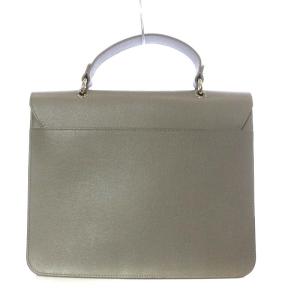 FURLA ハンドバッグ ワンハンドル ショルダーバッグ 2way レザー グレージュ 24072