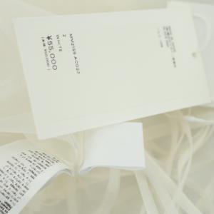 Mame Kurogouchi 21SS Floral Jacquard Sheer Vest 2 白