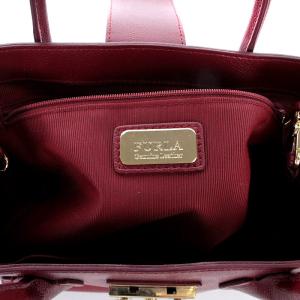 FURLA メトロポリス ハンドバッグ ショルダーバッグ 2way レザー 赤 レッド G6867
