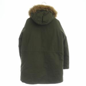 BEAUTY&YOUTH UNITED ARROWS モッズコート コットン ダウンライナー付き フード ファー M カーキ